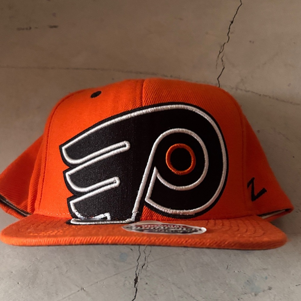 Orange and Black Logo Cap